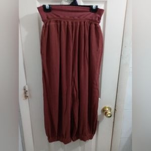 Free People Movement Harlem Drop Crotch Pants Tapered Pants